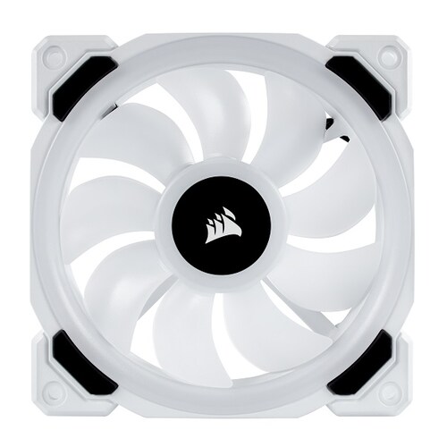 VENTILADOR CORSAIR LL120 RGB BLANCO 3 PACK C/CONTROLADOR (CO-9050092-WW)