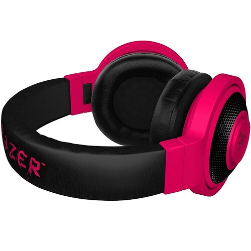 Diadema Razer Kraken Mobil 3.5mm Headset Rojo Neon Gaming RZ04-01400300-R3U1