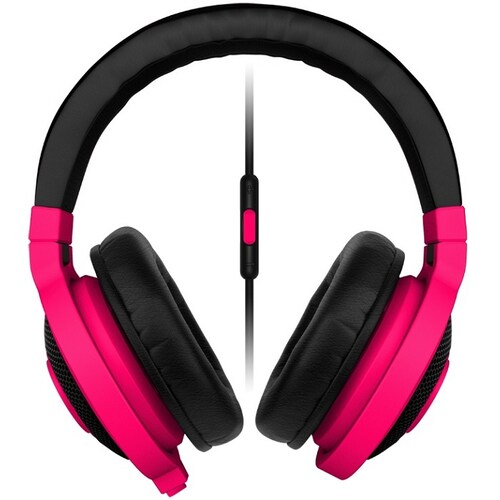 Diadema Razer Kraken Mobil 3.5mm Headset Rojo Neon Gaming RZ04-01400300-R3U1