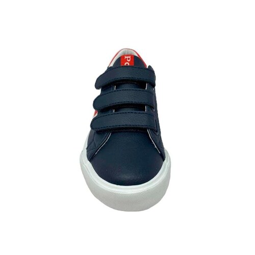 Tenis Polo Ralph Lauren Niño Color Azul Marino De Velcro