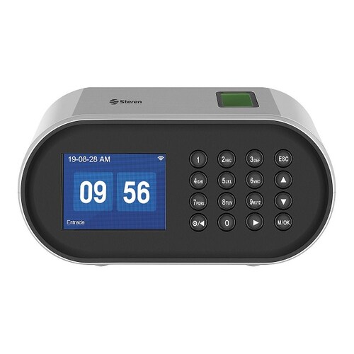 Reloj Checador Huella Digital Wi-fi Para Escritorio Steren