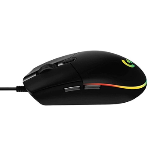 MOUSE LOGITECH G203 LIGHTSYNC RGB 8K DPI USB NEGRO (910-005793)