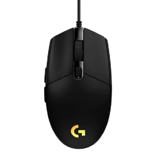 MOUSE LOGITECH G203 LIGHTSYNC RGB 8K DPI USB NEGRO (910-005793)