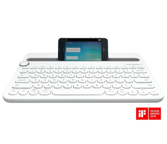 Teclado logitech k480 blanco sale