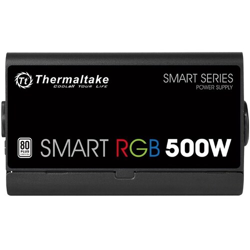 Fuente De Poder Thermaltake Smart RGB 500W 80+ PS-SPR-0500NHFAW-1