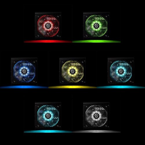 Fuente De Poder Thermaltake Smart RGB 500W 80+ PS-SPR-0500NHFAW-1