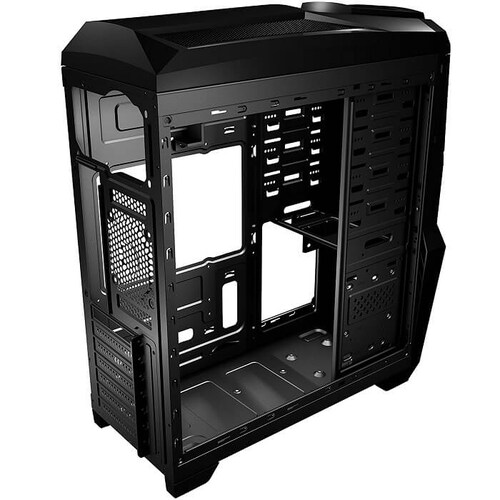 Gabinete AeroCool Cruisestar Advance 3 Ventiladores USB3 Led Rojo