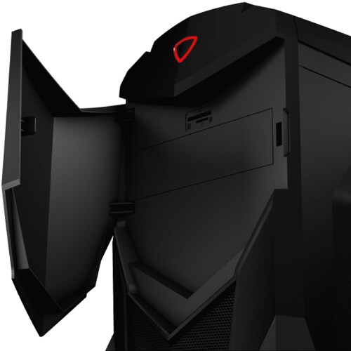 Gabinete AeroCool Cruisestar Advance 3 Ventiladores USB3 Led Rojo