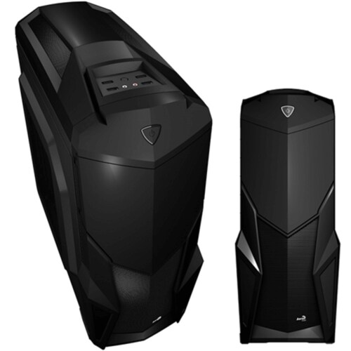 Gabinete AeroCool Cruisestar Advance 3 Ventiladores USB3 Led Rojo