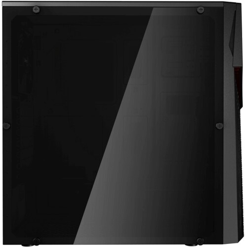Gabinete AeroCool Cyberx Advance 3 Ventiladores USB3 Led Rojo
