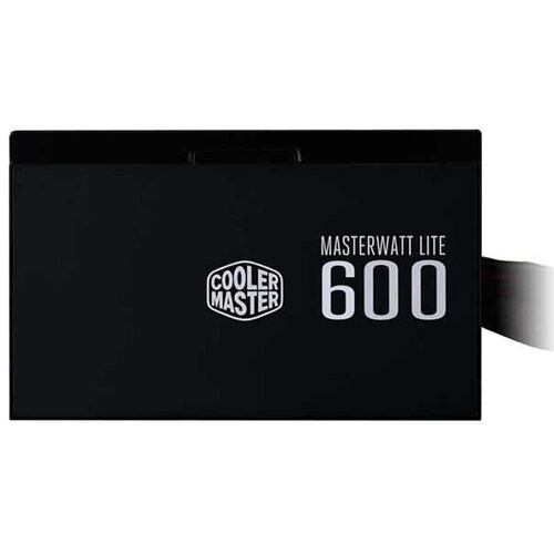 Fuente De Poder Cooler Master MasterWatt Lite 600W 80+ MPX-6001-ACAAW