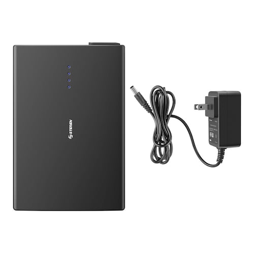 Estación de poder portátil de 24,000 mAh con inversor de corriente de 80 W (110 Vca) Mov-2400 
