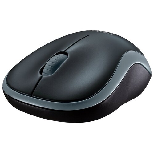 Mouse Logitech Inalambrico Optico USB Negro M185 910-002225