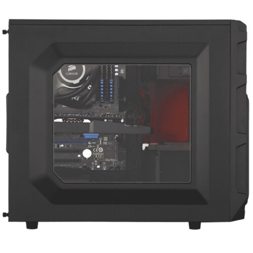 Gabinete Corsair SPEC-03 USB 3.0 Led Rojo 2 Ventiladores CC-9011052-WW