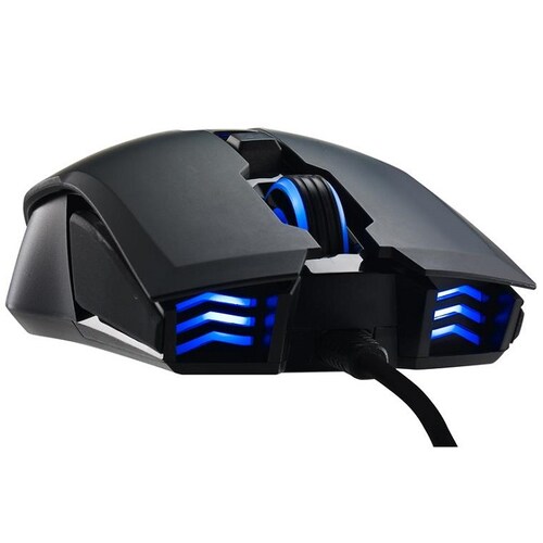 Kit Teclado Y Mouse Cooler Master Devastator II Alambrico USB Gamer Led Azul SGB-3030-KKMF1