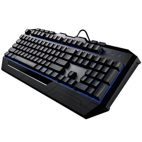 Kit Teclado Y Mouse Cooler Master Devastator II Alambrico USB Gamer Led Azul SGB-3030-KKMF1