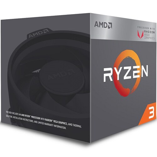 Procesador AMD Ryzen 3 2200G QuadCore 3.5 GHz 6 MB Socket AM4