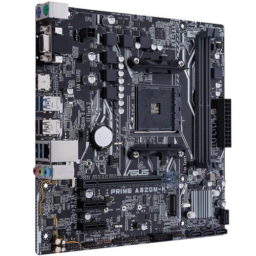 Tarjeta Madre ASUS PRIME A320M-K 2xDDR4 PCI-E USB3 Socket AM4.