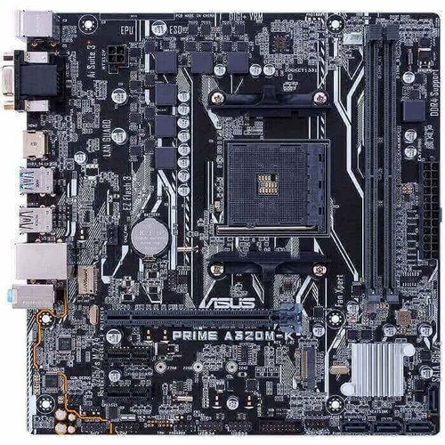 Tarjeta Madre ASUS PRIME A320M-K 2xDDR4 PCI-E USB3 Socket AM4.
