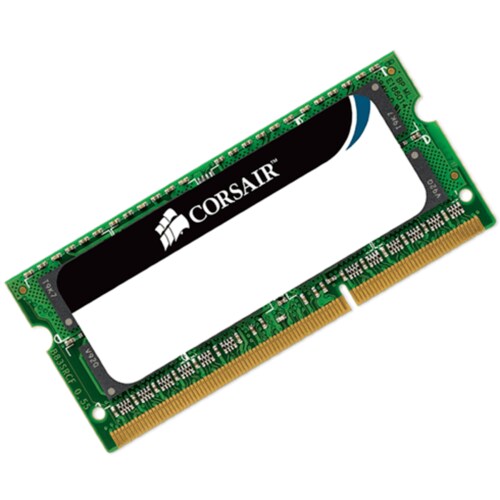 Memoria Ram DDR3 Sodimm Corsair 1333 MHz 8 GB PC3-10600 (CMSO8GX3M1A1333C9)