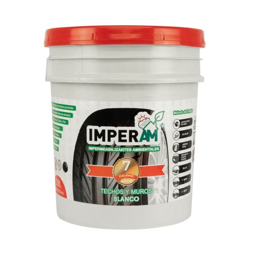 Impermeabilzante Ambiental de Caucho IMPERAM de 7 Años 19 LT