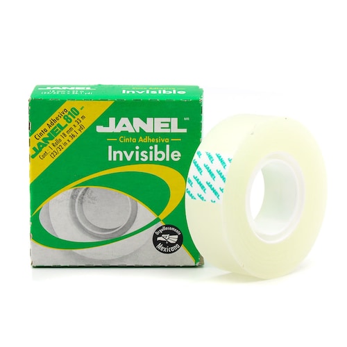 Cinta Adhesiva Invisible Janel 810 18mmx33m Transparente