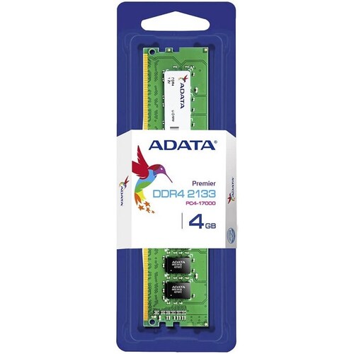 Memoria Ram DDR4 Adata 2133 MHz 4 GB PC4-17000 AD4U2133J4G15-S