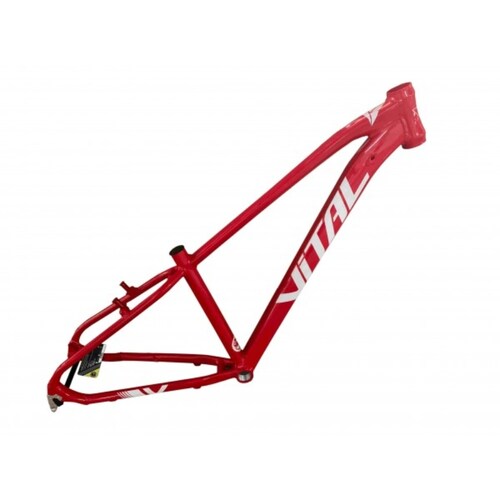 CUADRO VITAL MTB RECTO (1 1/8), 419265 TALLA 19 ROJO  PARA V-BRAKE Y FRENO DE DISCO