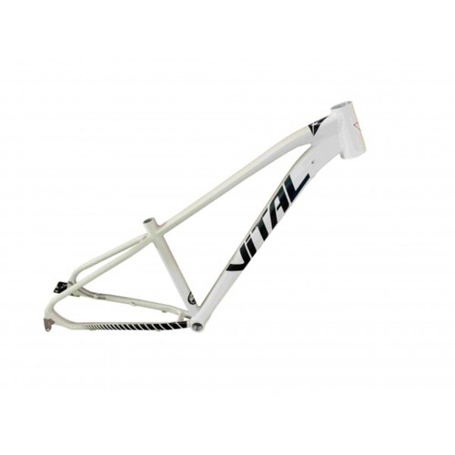 CUADRO VITAL MTB RECTO (1 1/8), 419266  TALLA 19 BLANCO  PARA V-BRAKE Y FRENO DE DISCO