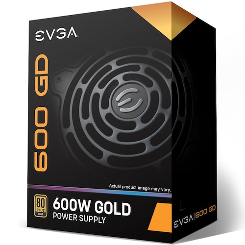 Fuente De Poder EVGA 600 GD 600W 80 PLUS GOLD 100-GD-0600-V1