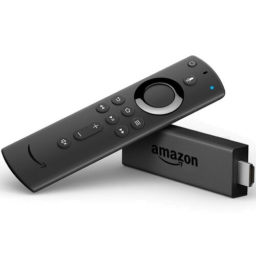 Reproductor Multimedia Fire TV Stick Amazon con Alexa Y Control Remoto