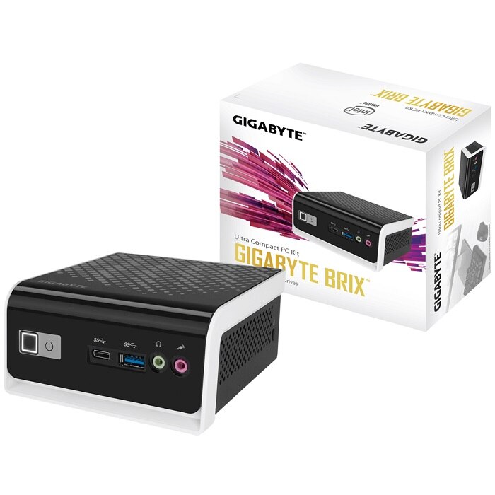 Mini PC Gigabyte Brix GB-BLCE-4105C Celeron J4105 2.5GHz Quad Core ...