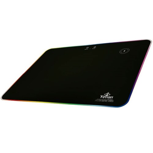 MousePad YeYian Gaming FLOW SERIE 2800 RGB Carga Inalambrica 353x256x6mm YGF-68901