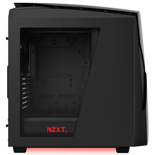 Gabinete NZXT NOCTIS 450 4 Ventiladores USB 3.0 Acero Acrilico CA-N450W-M1