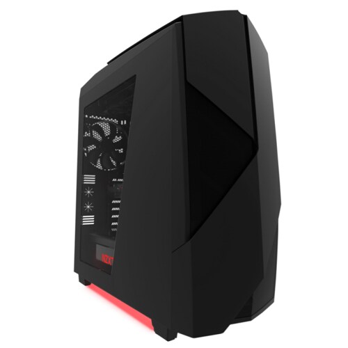 Gabinete NZXT NOCTIS 450 4 Ventiladores USB 3.0 Acero Acrilico CA-N450W-M1