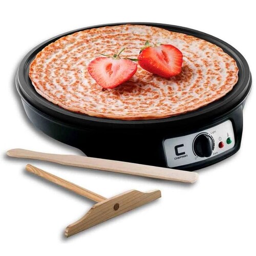 Crepera Electrica Chefman Negra