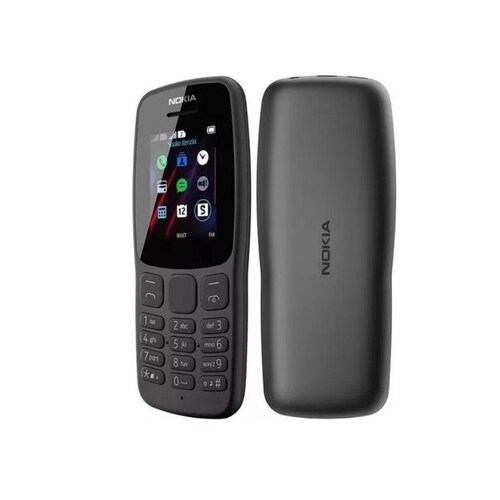Celular Nokia 106 Red 2G Negro