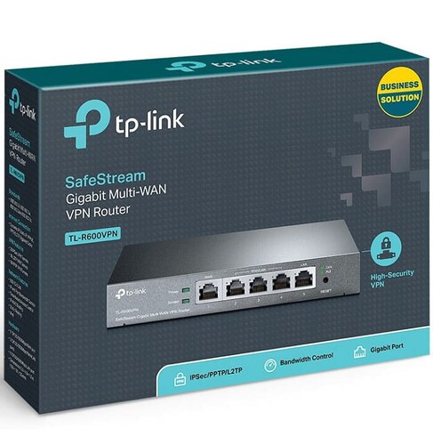 Router VPN Tp-Link TL-R600VPN Banda Ancha Gigabit SafeStream