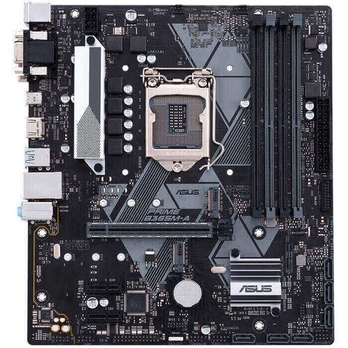 Tarjeta Madre ASUS PRIME B365M-A 4xDDR4 PCI-E USB3 Socket 1151