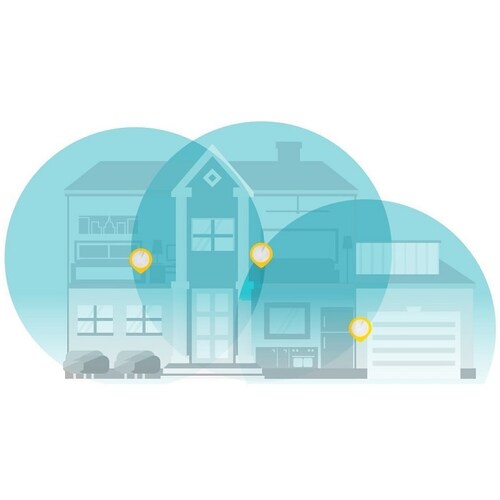 Kit Router Deco M5 Tp-Link Dual Band AC1300 Mesh 3 Pack.