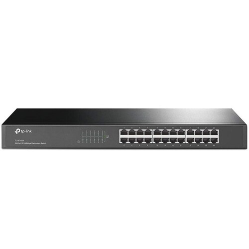 Switch 24 Puertos Tp-Link 10/100 Mbps Rack TL-SF1024