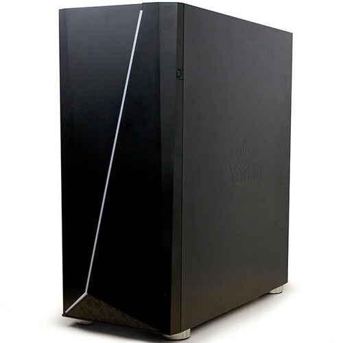 Gabinete YeYian ARMAGEDDON 2200 3 Ventiladores LED RGB Vidrio Templado YGA-68809