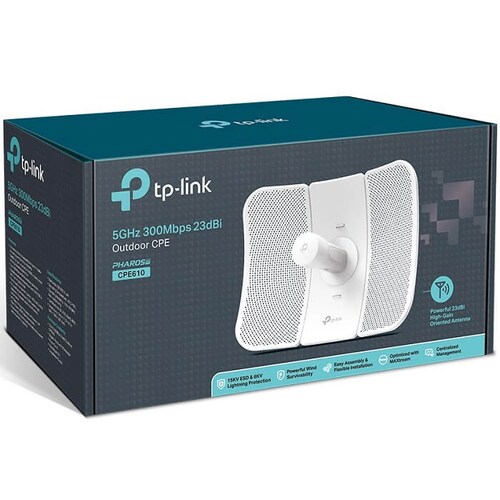 Antena Access Point Tp-Link CPE610 5GHz 300Mbps 23dBi Pharos Externo