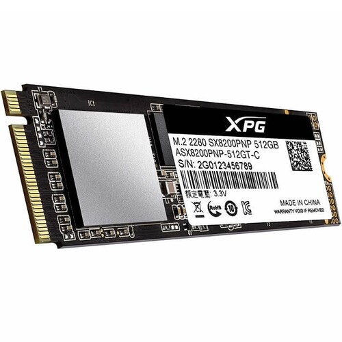M.2 2280 SSD 512GB ADATA XPG SX8200 Pro ASX8200PNP-512GT-C