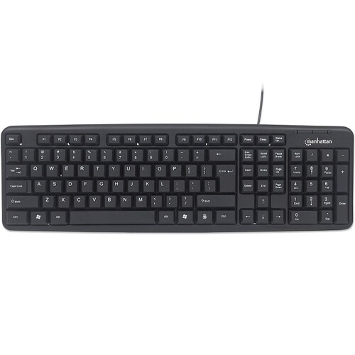 Kit Teclado Y Mouse Manhattan Alambrico USB 178464.