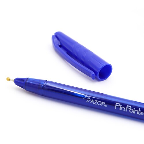 Boligrafo Azor Pinpoint 0.7mm Pluma Punto Aguja Caja 12pzas