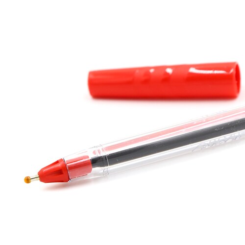 Boligrafo Azor Punto Medio 1.0 Mm Plumas 12 Pzas Pinpoint