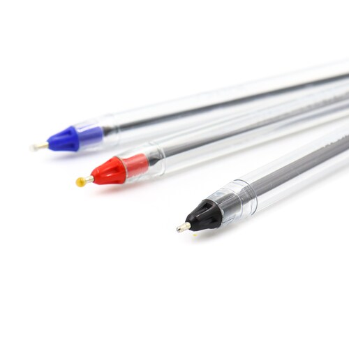 Boligrafo Azor Punto Medio 1.0 Mm Plumas 12 Pzas Pinpoint