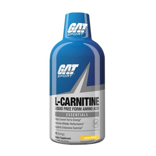 Carnitina GAT Sport L-Carnitine 1500mg 473ml 32  Serv. - Limon
