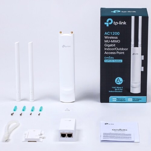 Access Point Tp-Link EAP225-Outdoor MU-MIMO AC1200 Gigabit Exteriores 2.4 & 5GHz